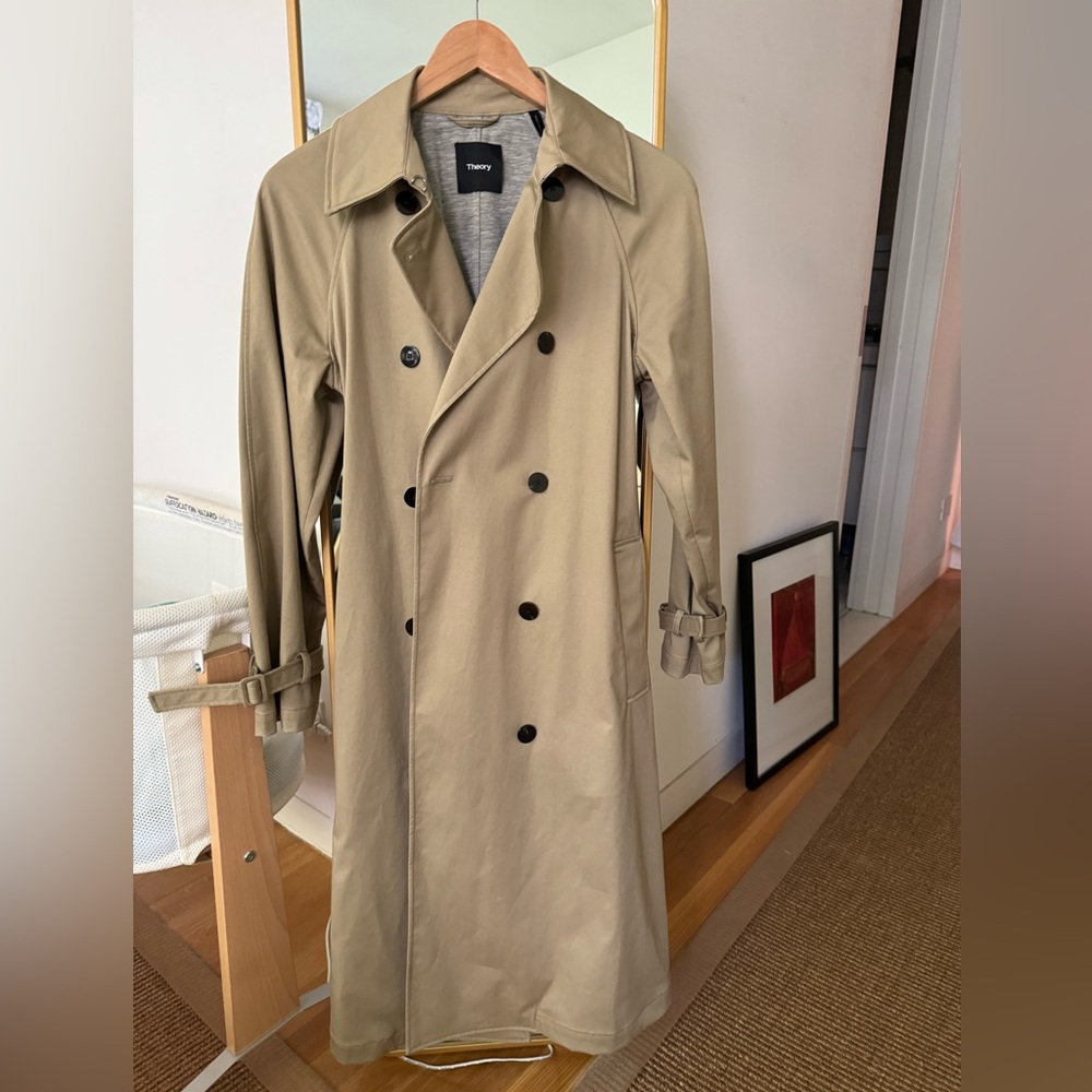 Theory Trench Coat | TP (small) | lightly worn